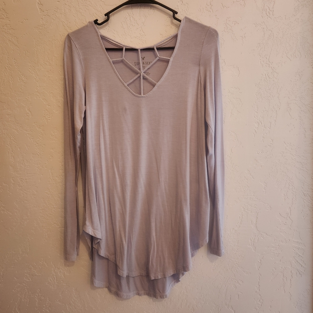 American Eagle Soft & Sexy Flowy Top